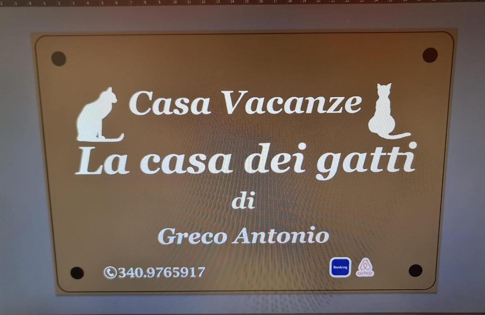 La Casa Dei Gatti Lejlighed Syracuse Eksteriør billede